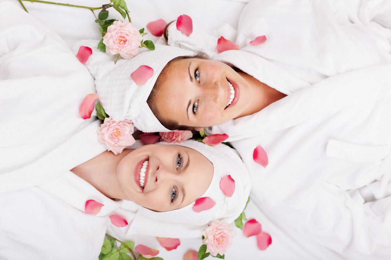 Wellness-Nachmittag mit Freunden