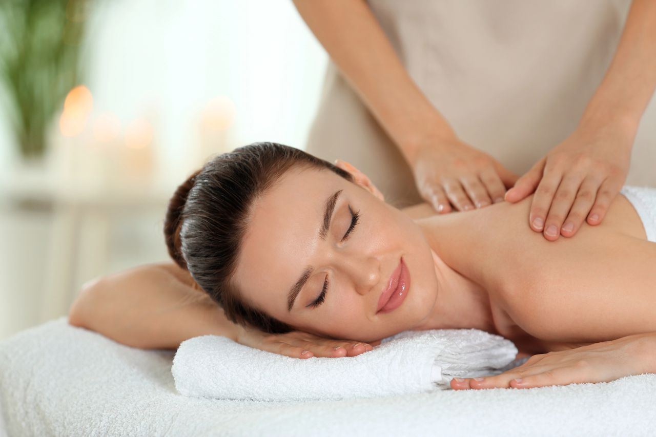 Entspannende Ganzkörpermassage